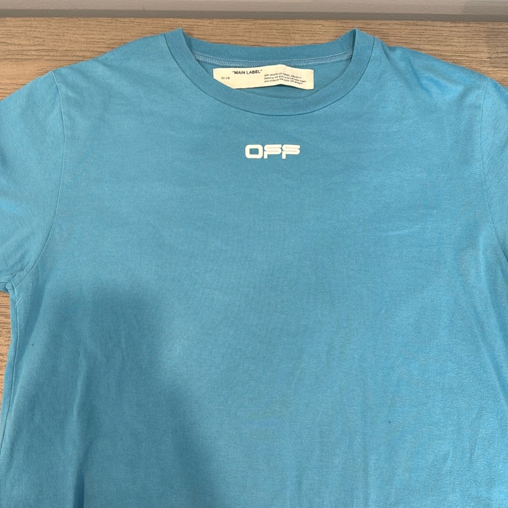 Off-White Cabin Baggage Tee - Size Medium